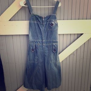 Miss Sixty vintage 90’s style overalls